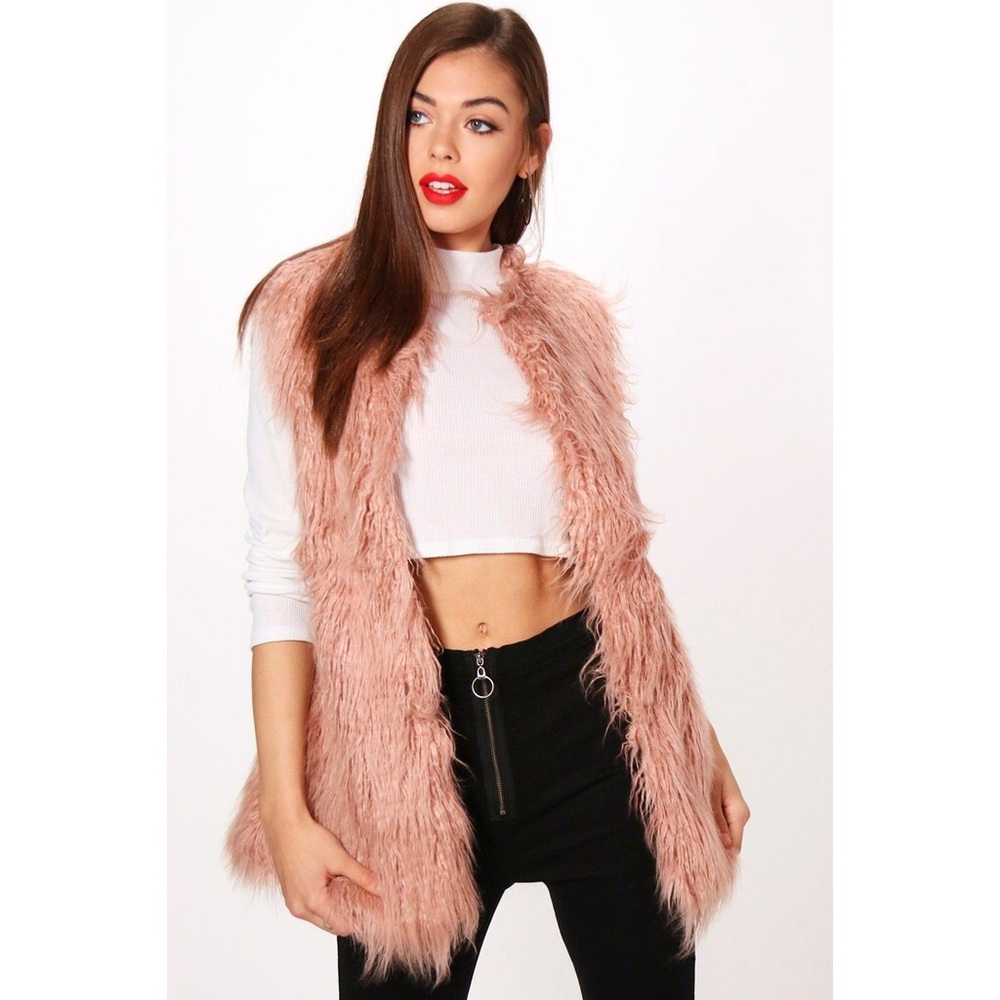 Shaggy Fur Vest